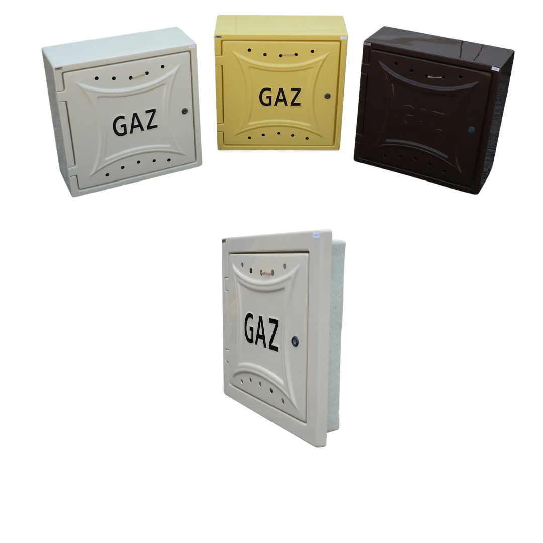 skrzynki i drzwiczki plastikowe do gazu